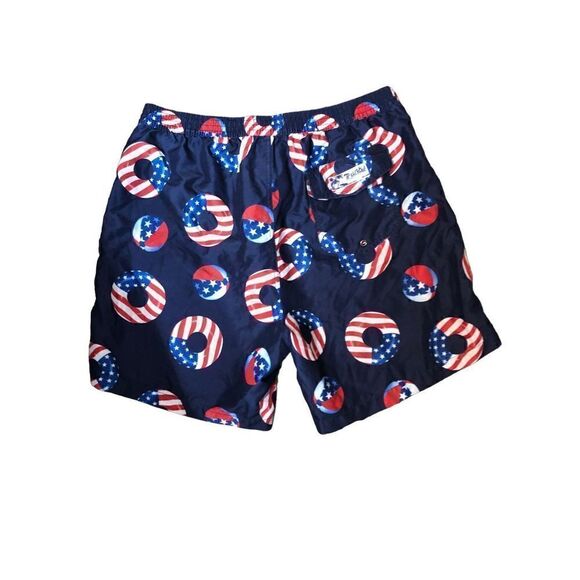 Trunks Surf and Swim Co. Swami American Flag Print Swim trunks - Picture 3 of 7